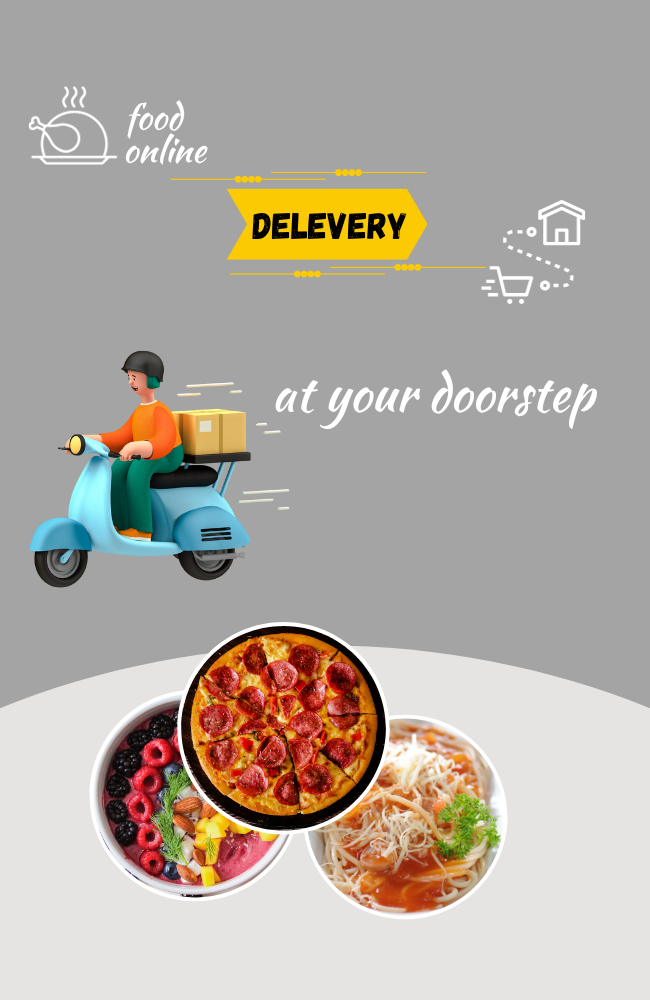 Food Online Delevery (Flyer (Landscape)) (1)