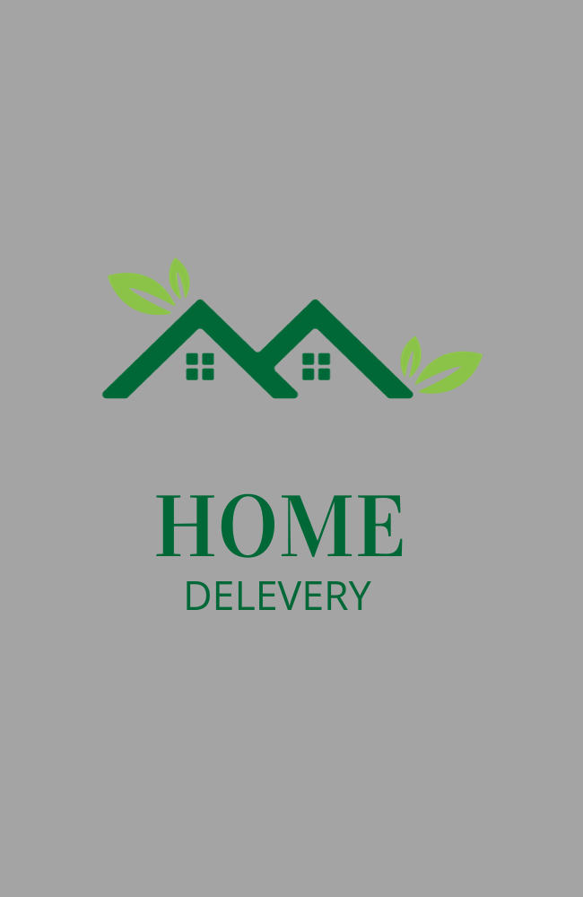 Green Minimalist Home Logo